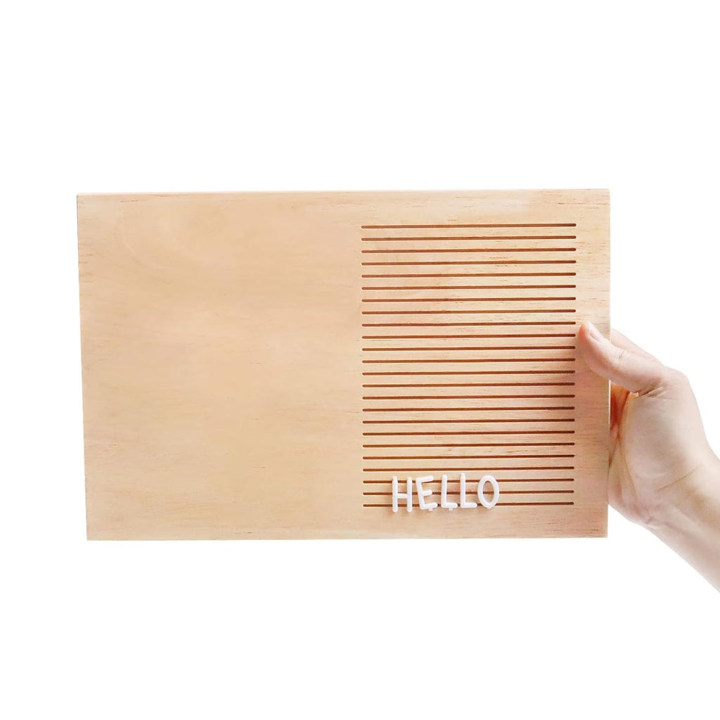 Photo Frame Wooden Letter Board Home Decor