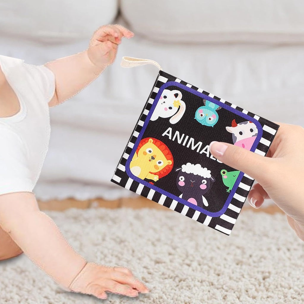 Baby Crinkle High Contrast Sensory Book