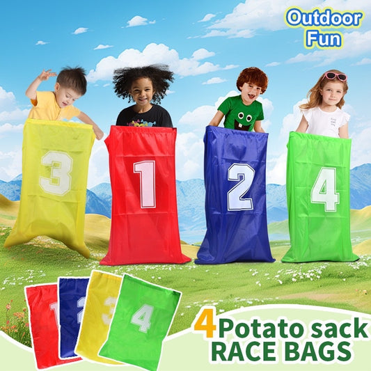 4pc Sack Kids Race Bags