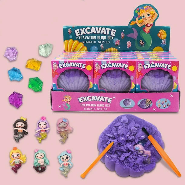 Excavate Dig Gemstone Seashell