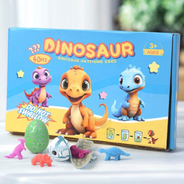 40pc Dinosaur Hatching Eggs