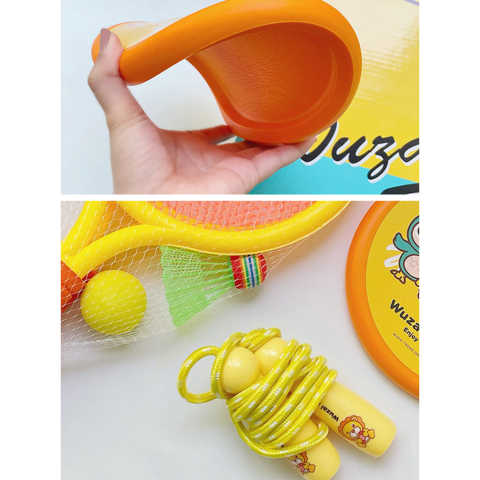 3in1 Outdoor Sports Set with Skipping Rope