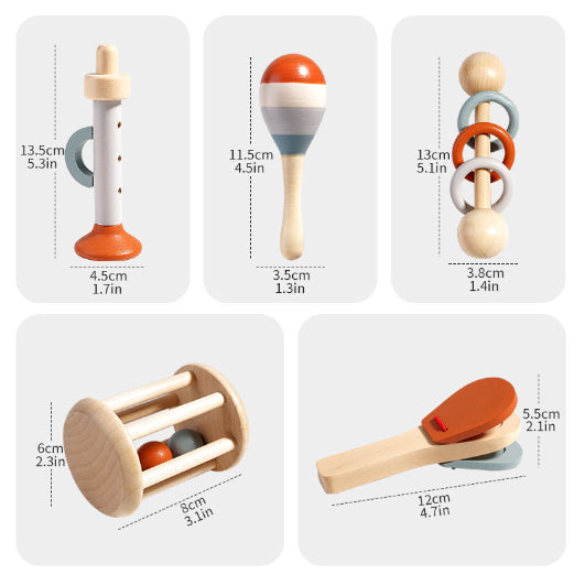 5pc Musical Instruments