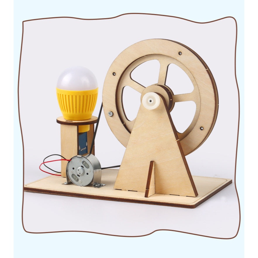 DIY Hand Crank Electricity Generator