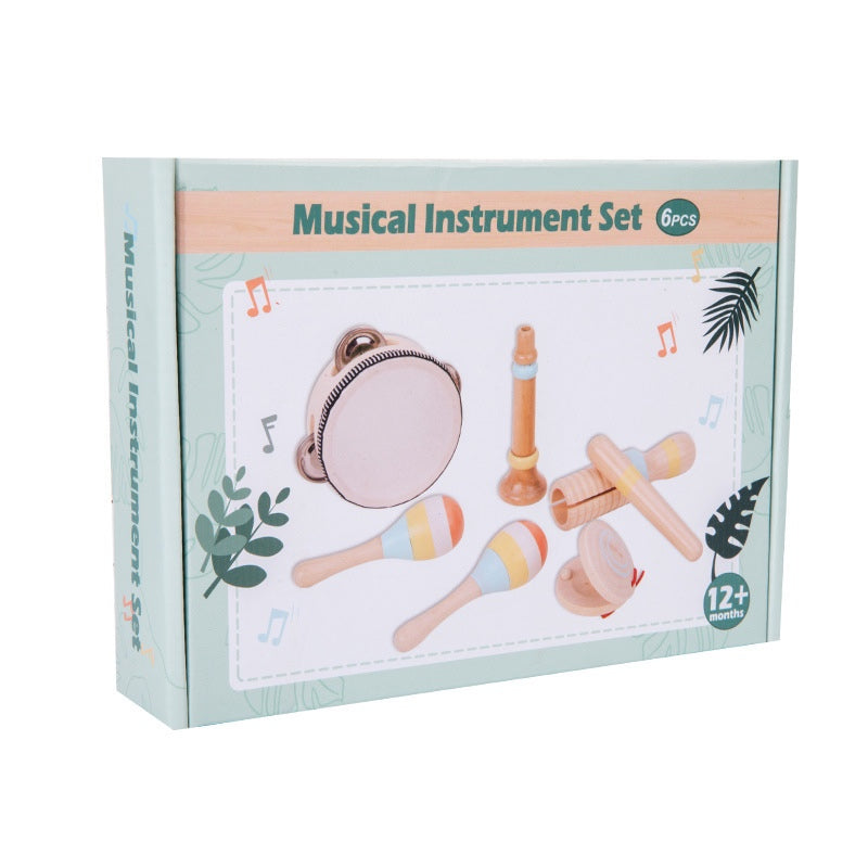 6pc Boho Musical Instruments