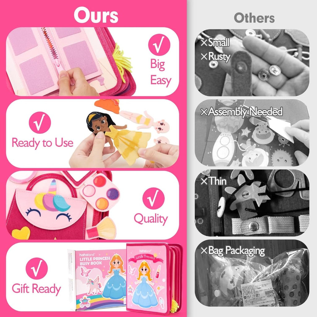 Little Princess Makeover Busy Quiet Book