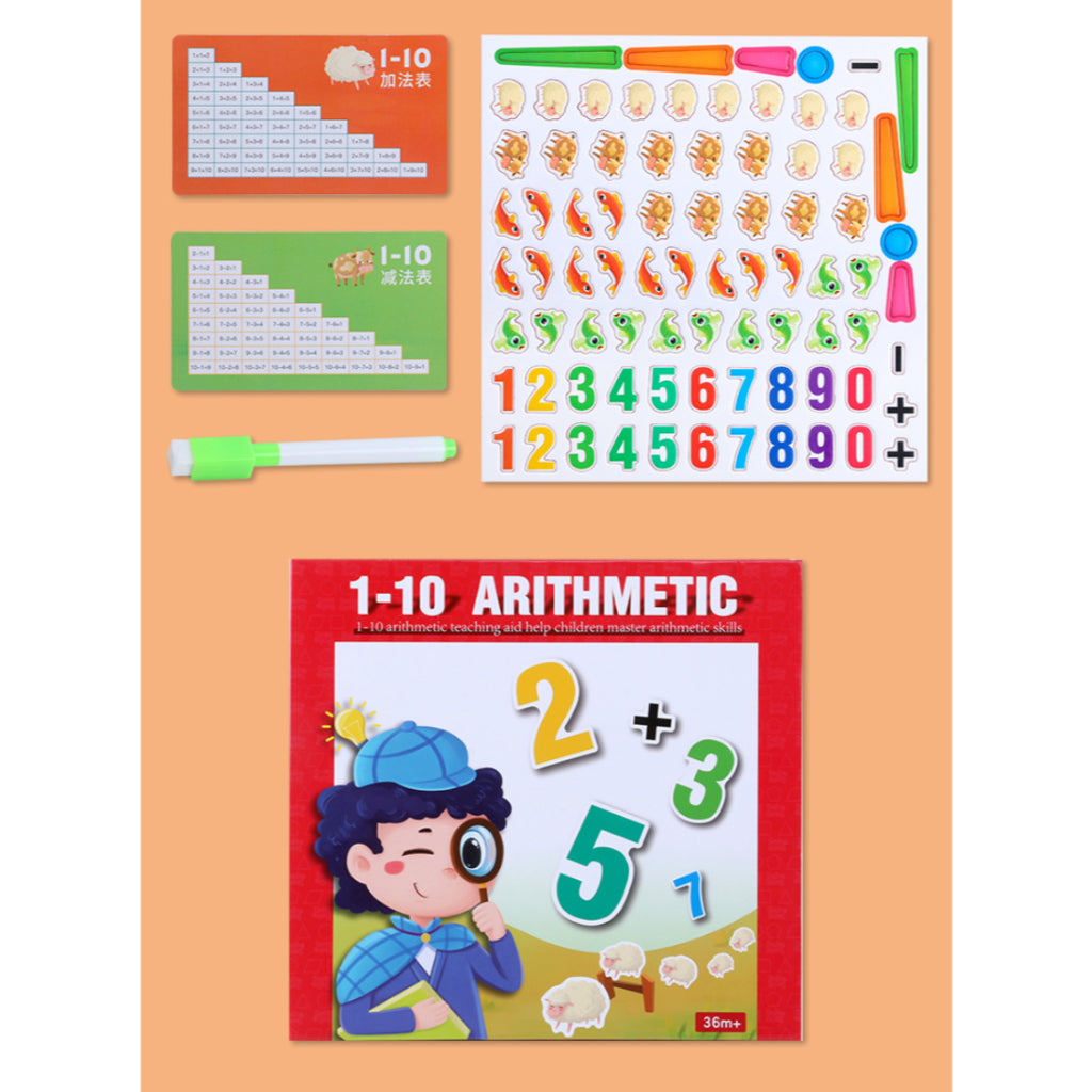 0-10 Arithmetic Maths Puzzle