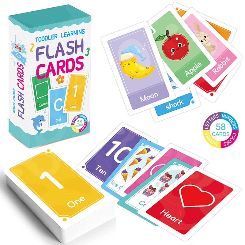 Toddler Learning Flash Cards Mint