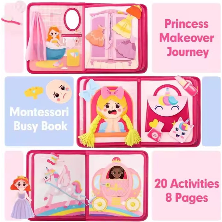 Little Princess Makeover Busy Quiet Book