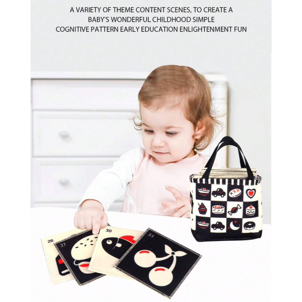 Visual Stimulus Fabric Cards