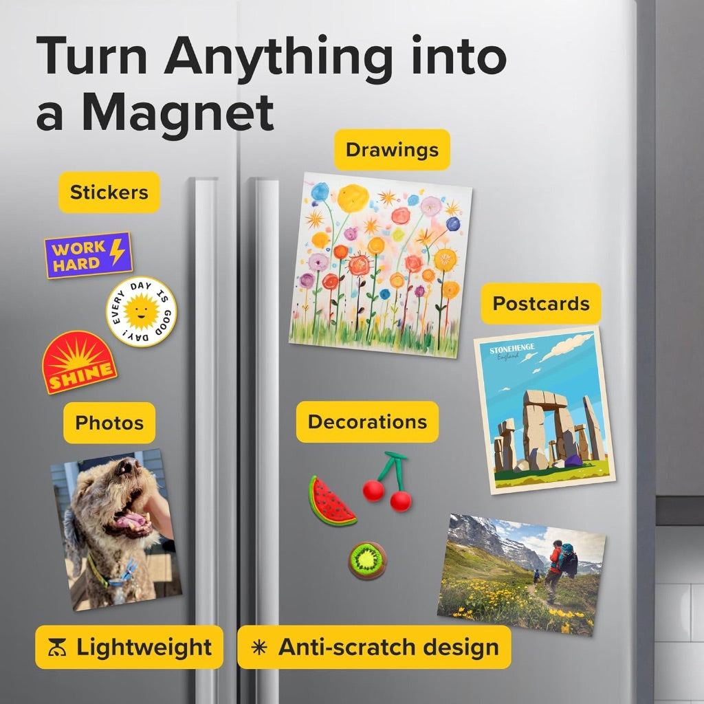 Adhesive Flexible Magnetic Sheets