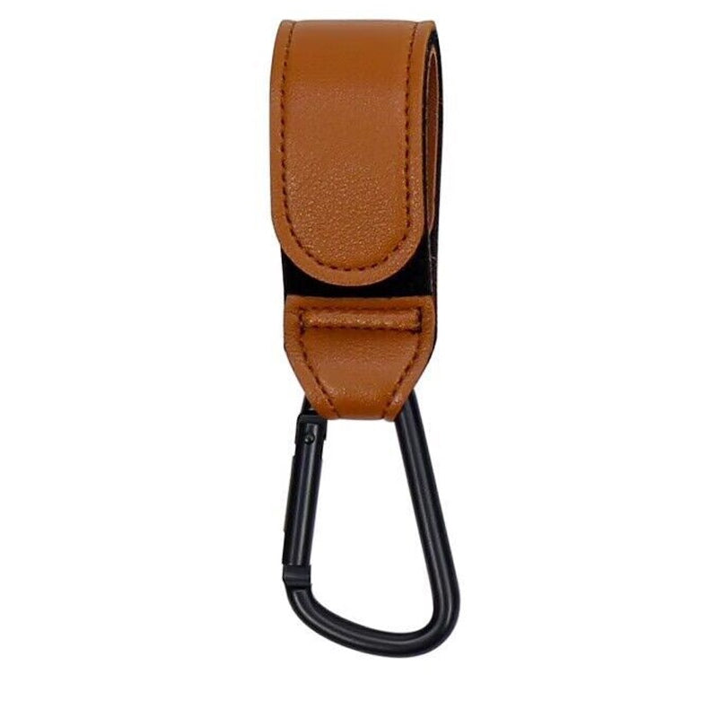 Leather Stroller Hooks