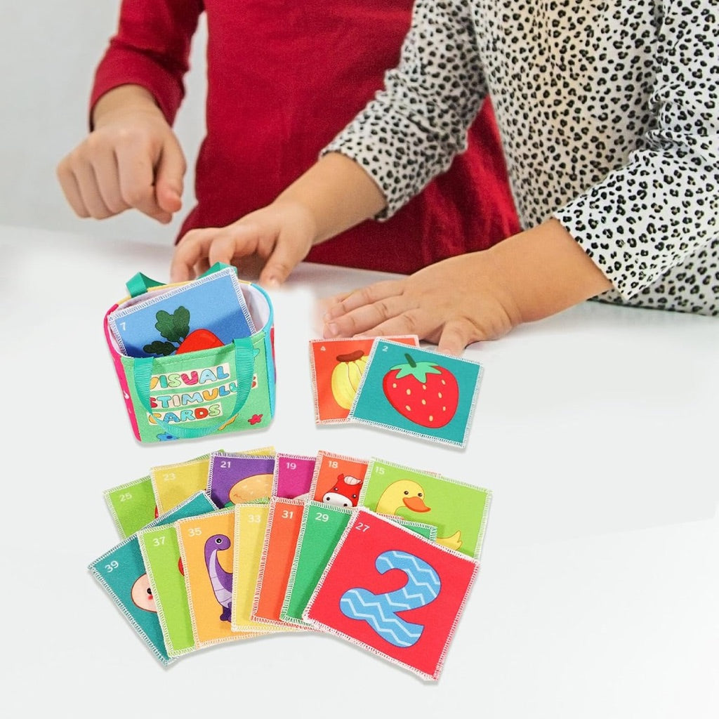 Visual Stimulus Fabric Cards