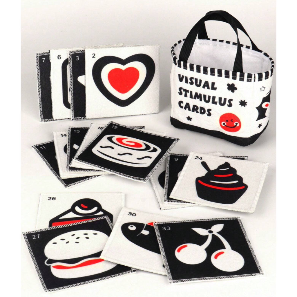 Visual Stimulus Fabric Cards