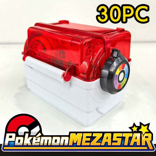 30pcs Pokemon Mezastar Tags Storage Box