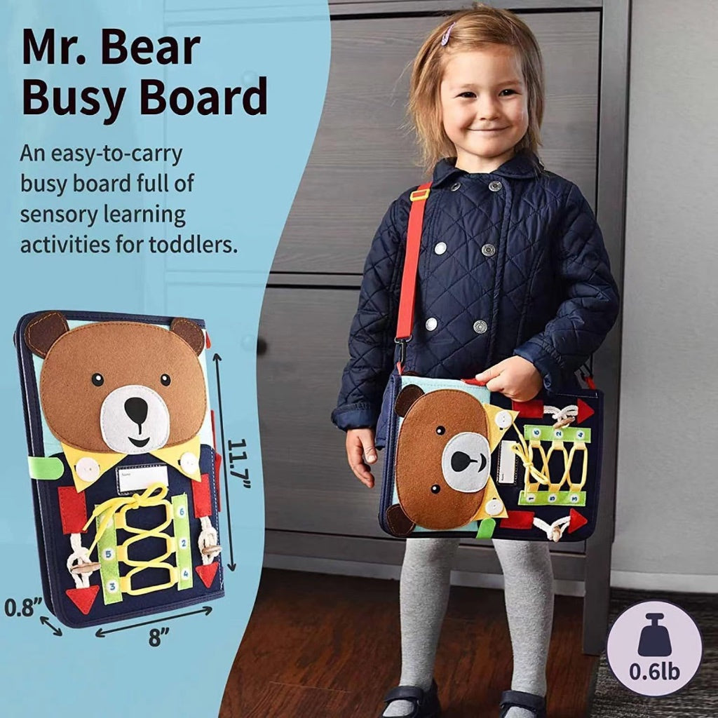 Bear Felt Busy Book