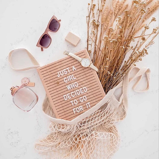 Wooden Letter Message Board Photo Decor