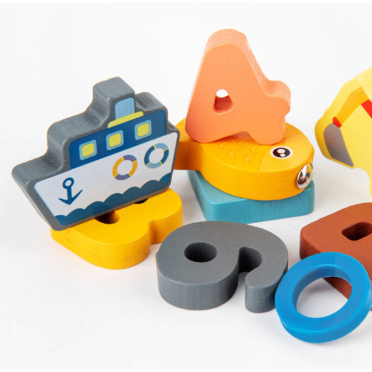 6in1 Rainbow Fishing Puzzle