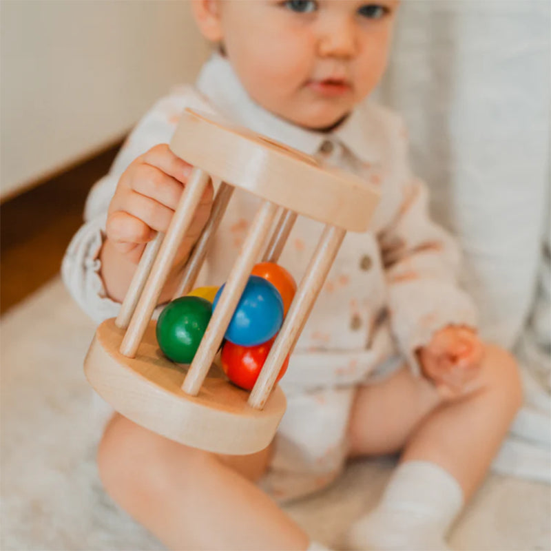 Cylinder Rolling Rattle Balls
