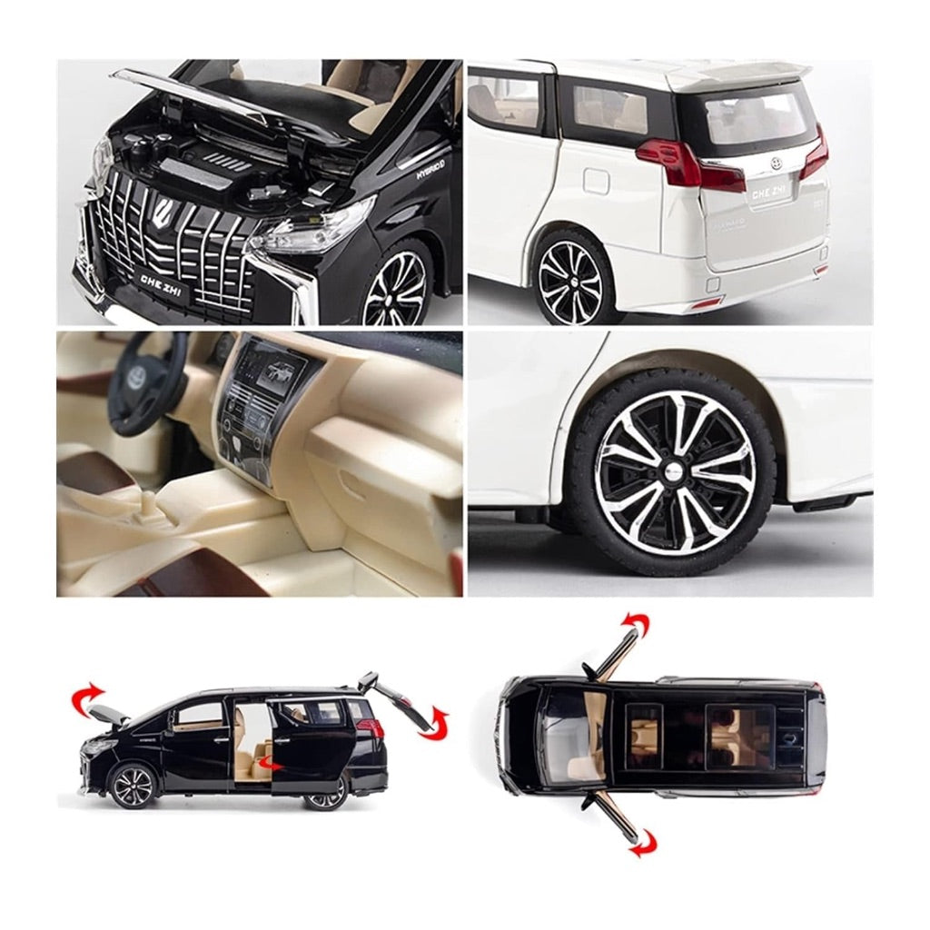 1:24 Toyota Alphard Pull Back Car
