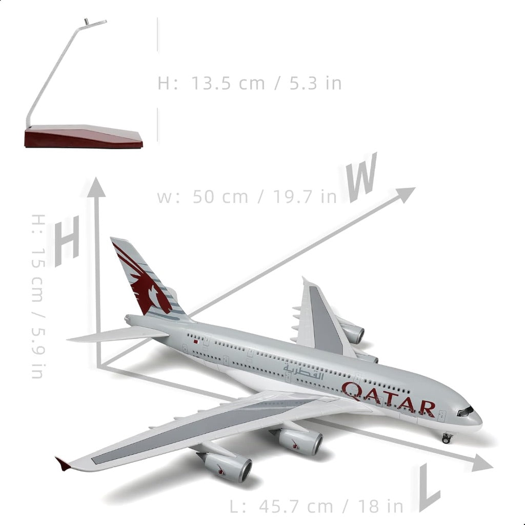 A380 Qatar Airlines 20cm