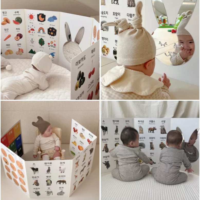 6pc Foldable Baby Posters