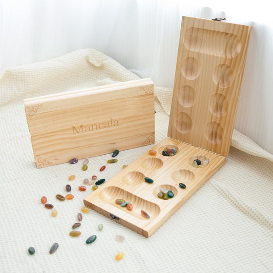 Wooden Mancala Folding Set