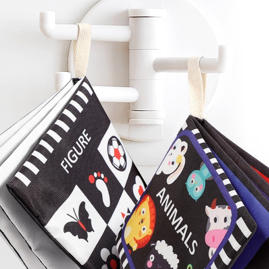 Baby Crinkle High Contrast Sensory Book