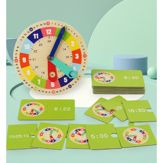 Wooden Clock Model