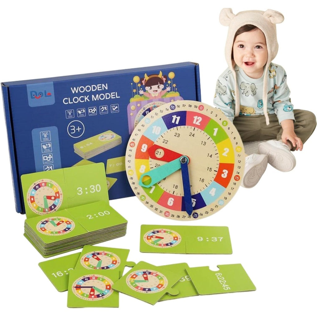 Wooden Clock Model