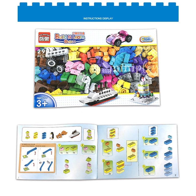 460pc Lego Building Blocks