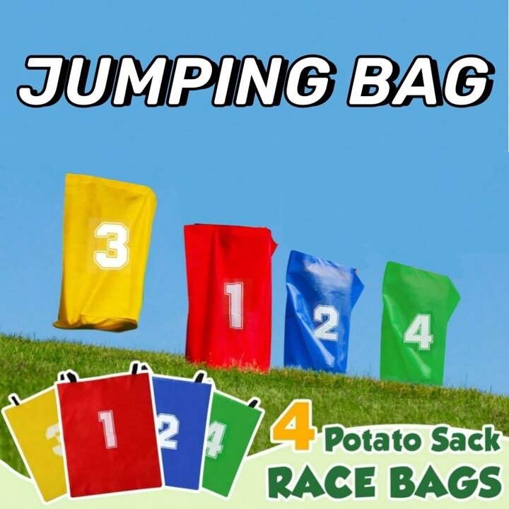4pc Sack Kids Race Bags