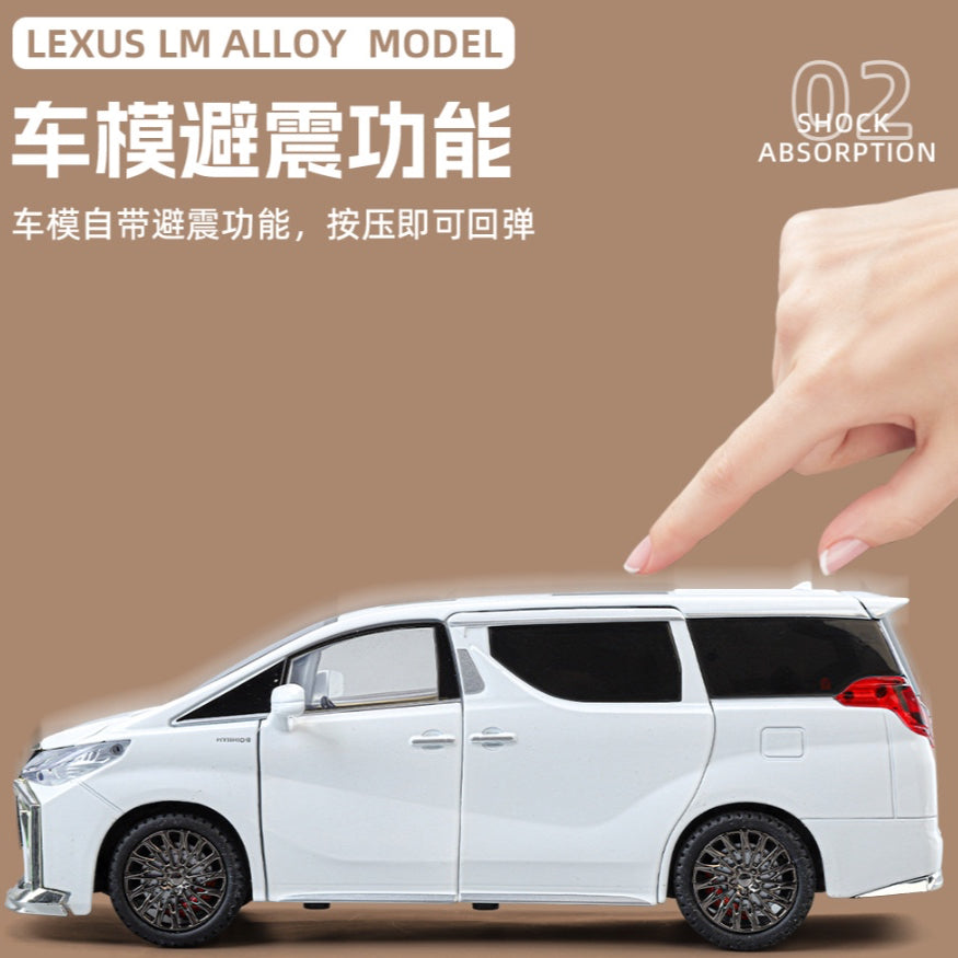 1:24 Toyota Alphard Pull Back Car