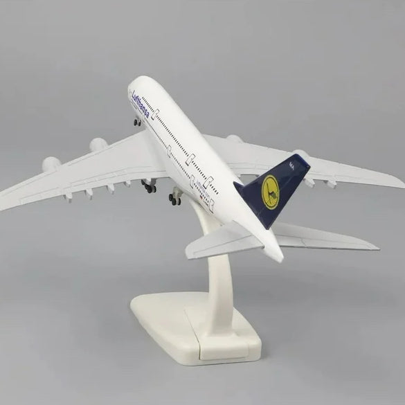 20cm Lufthansa A380 Plane Model