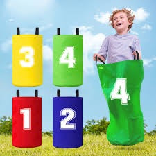 4pc Sack Kids Race Bags