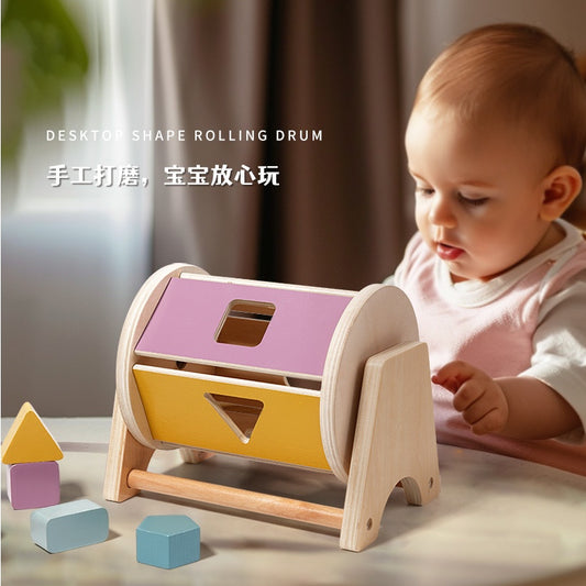 Shapes Spinning Drum