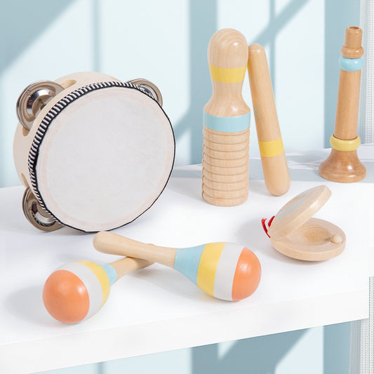 6pc Boho Musical Instruments