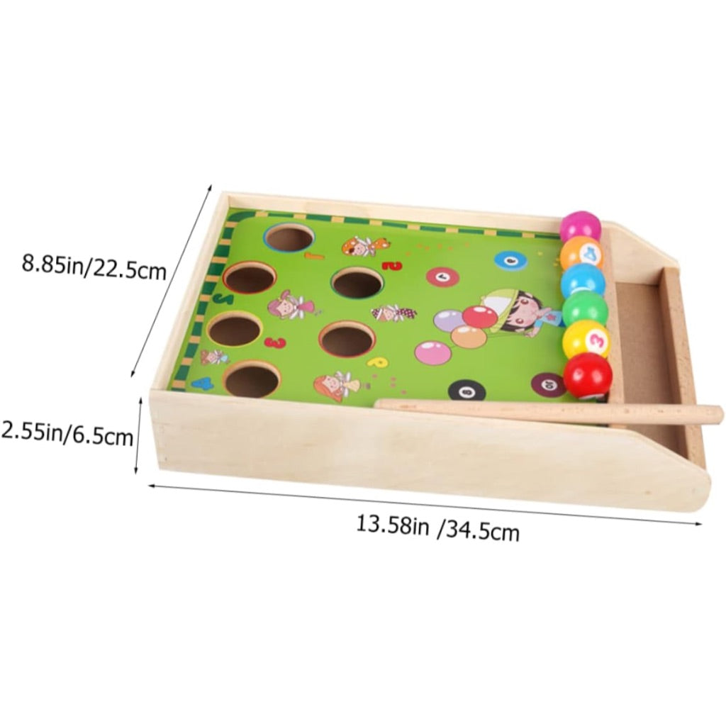 Wooden Pool Table Billiard Tabletop