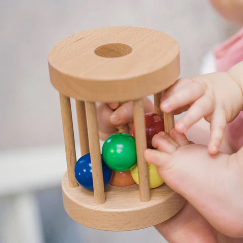 Cylinder Rolling Rattle Balls