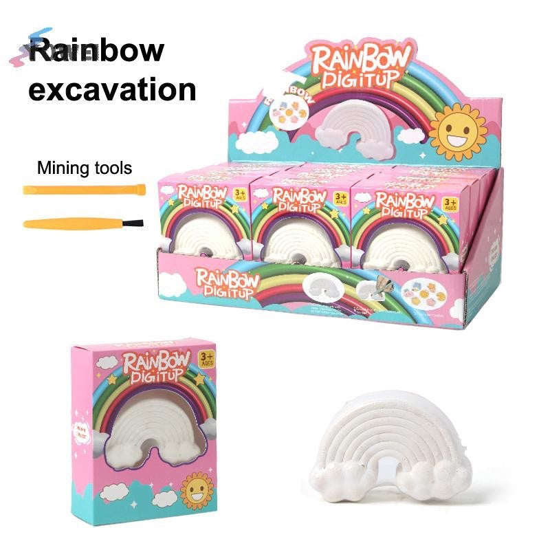 Rainbow Excavation Digging Toy
