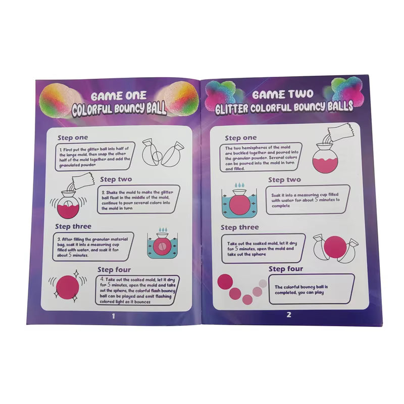 Magic Slime Bouncy Balls STEM DIY Toys