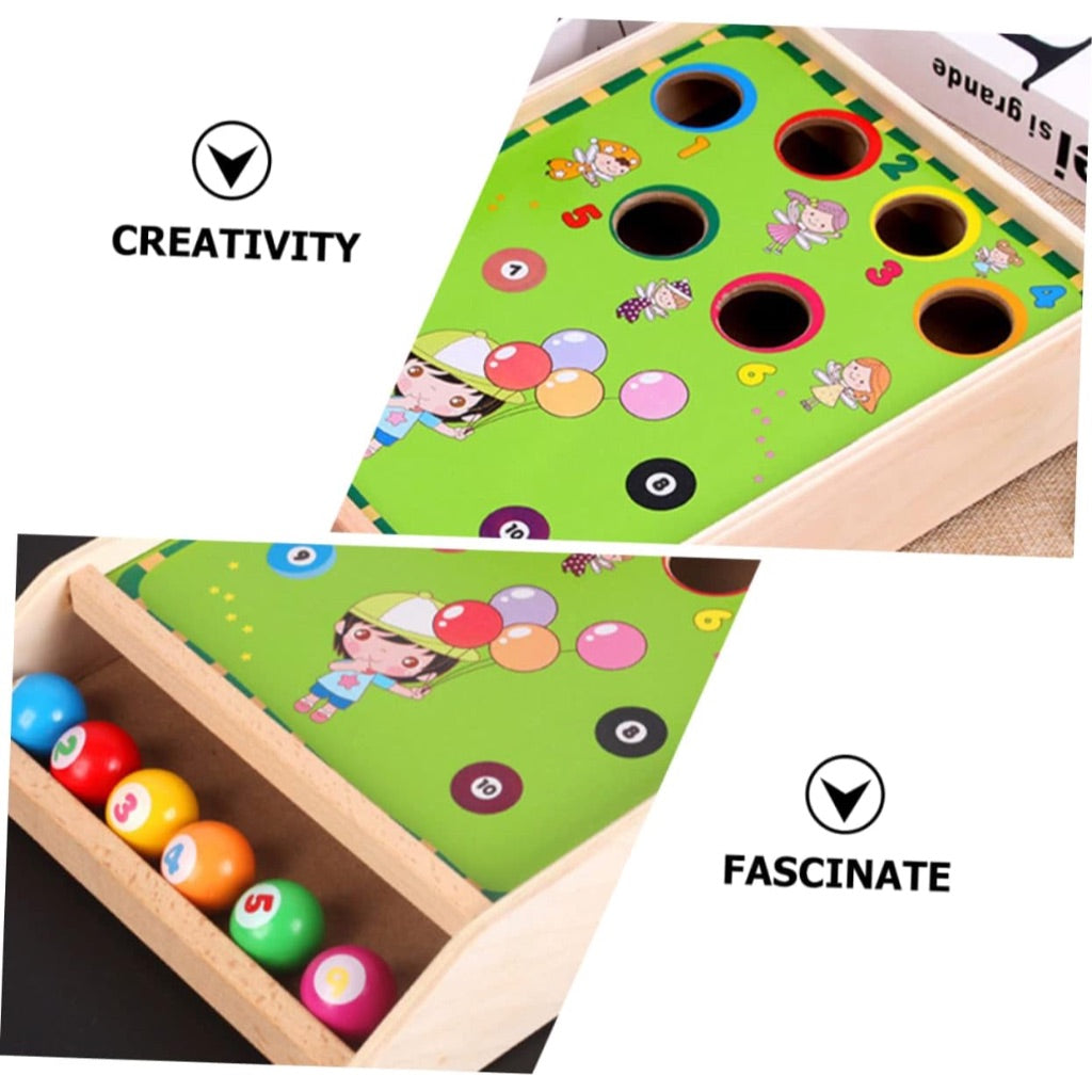 Wooden Pool Table Billiard Tabletop