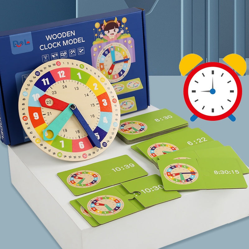 Wooden Clock Model