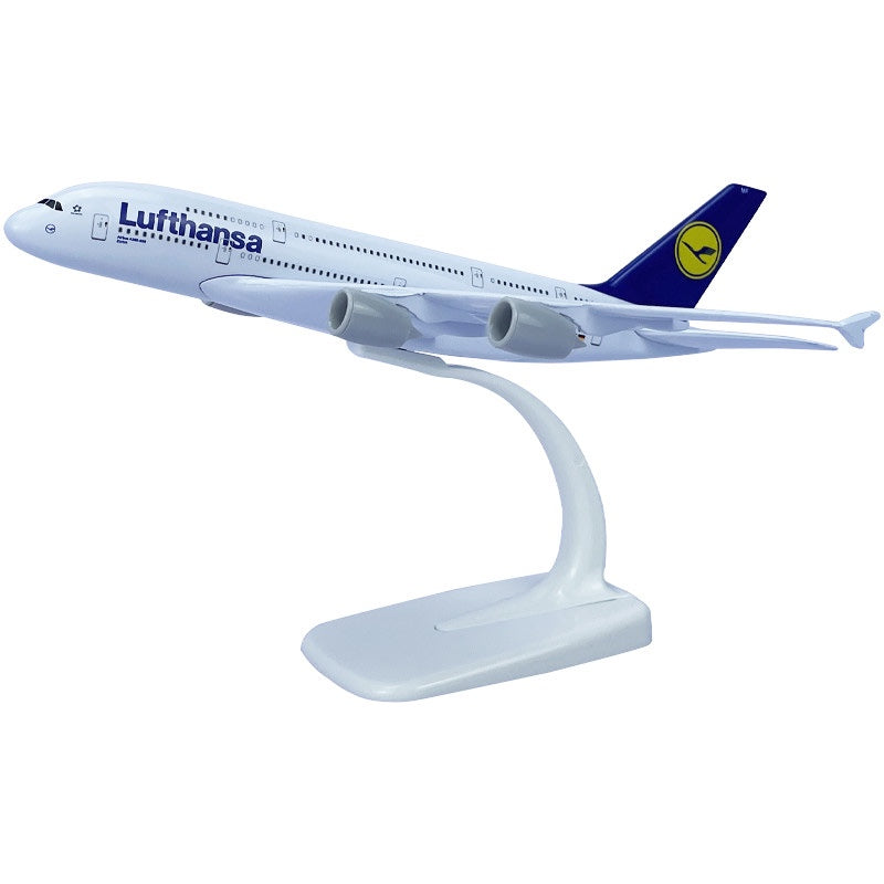 20cm Lufthansa A380 Plane Model