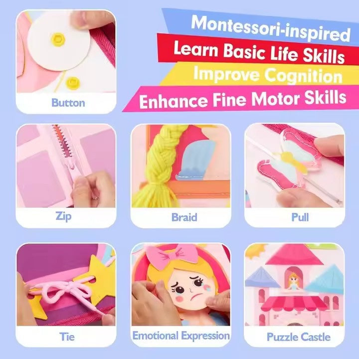 Little Princess Makeover Busy Quiet Book