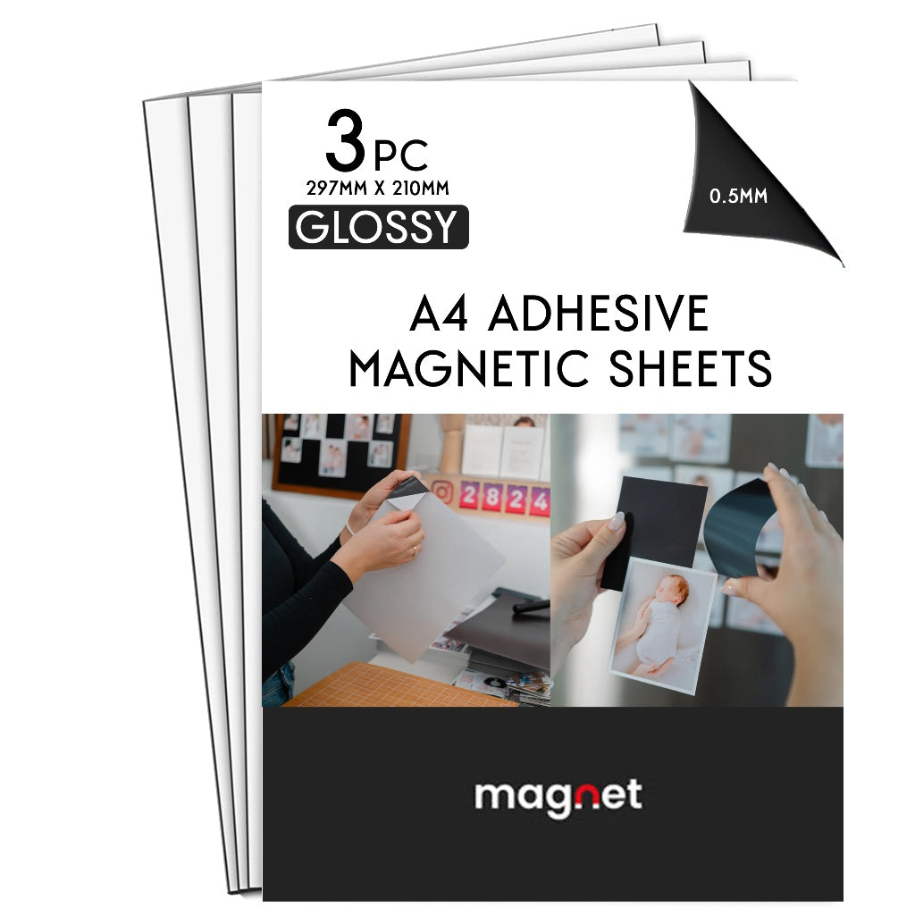 Adhesive Flexible Magnetic Sheets