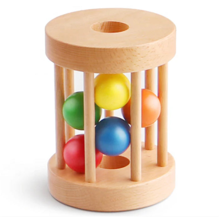Cylinder Rolling Rattle Balls
