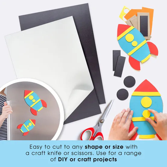 Adhesive Flexible Magnetic Sheets