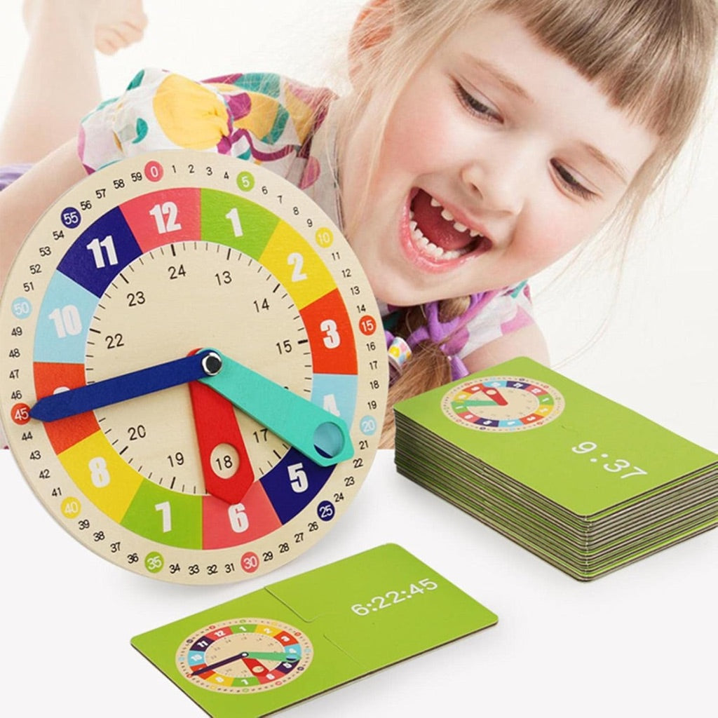 Wooden Clock Model