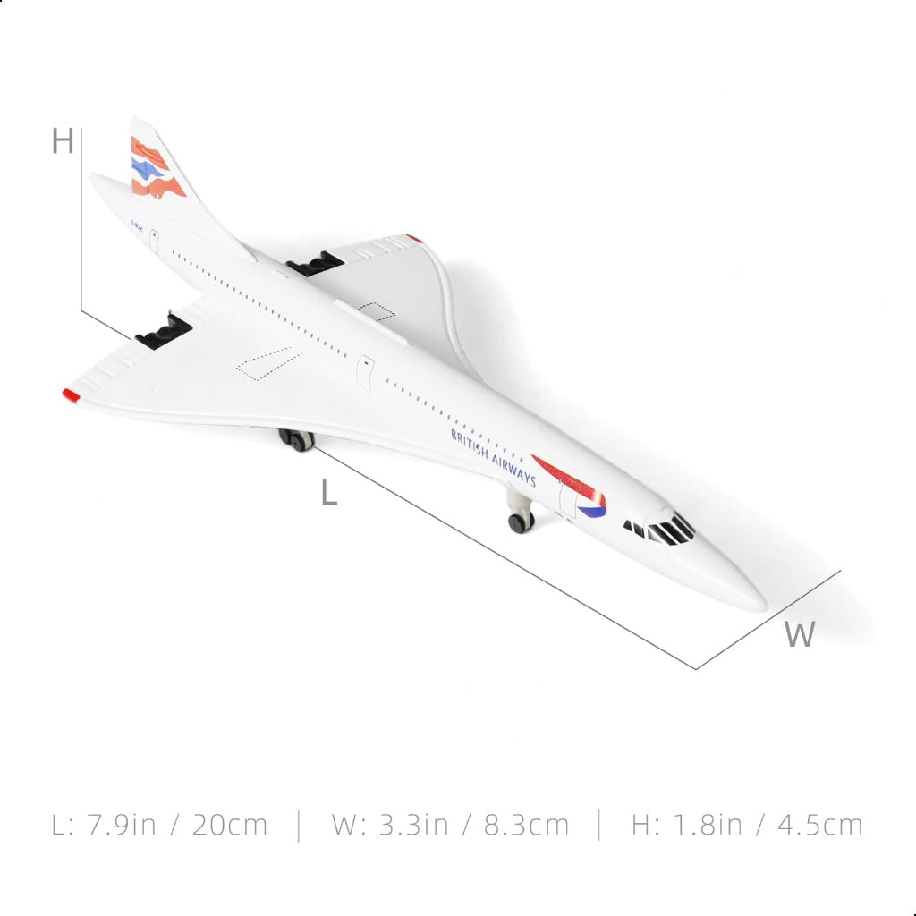 20cm British Airways Concord
